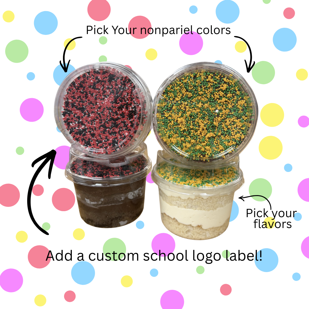Custom Dot Cakes (8oz)