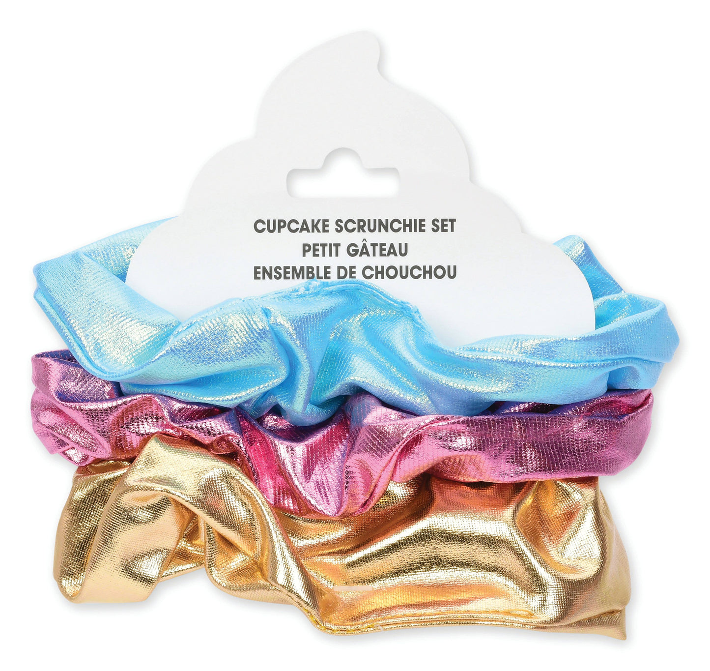 CUPCAKE SCRUNCHIE SET