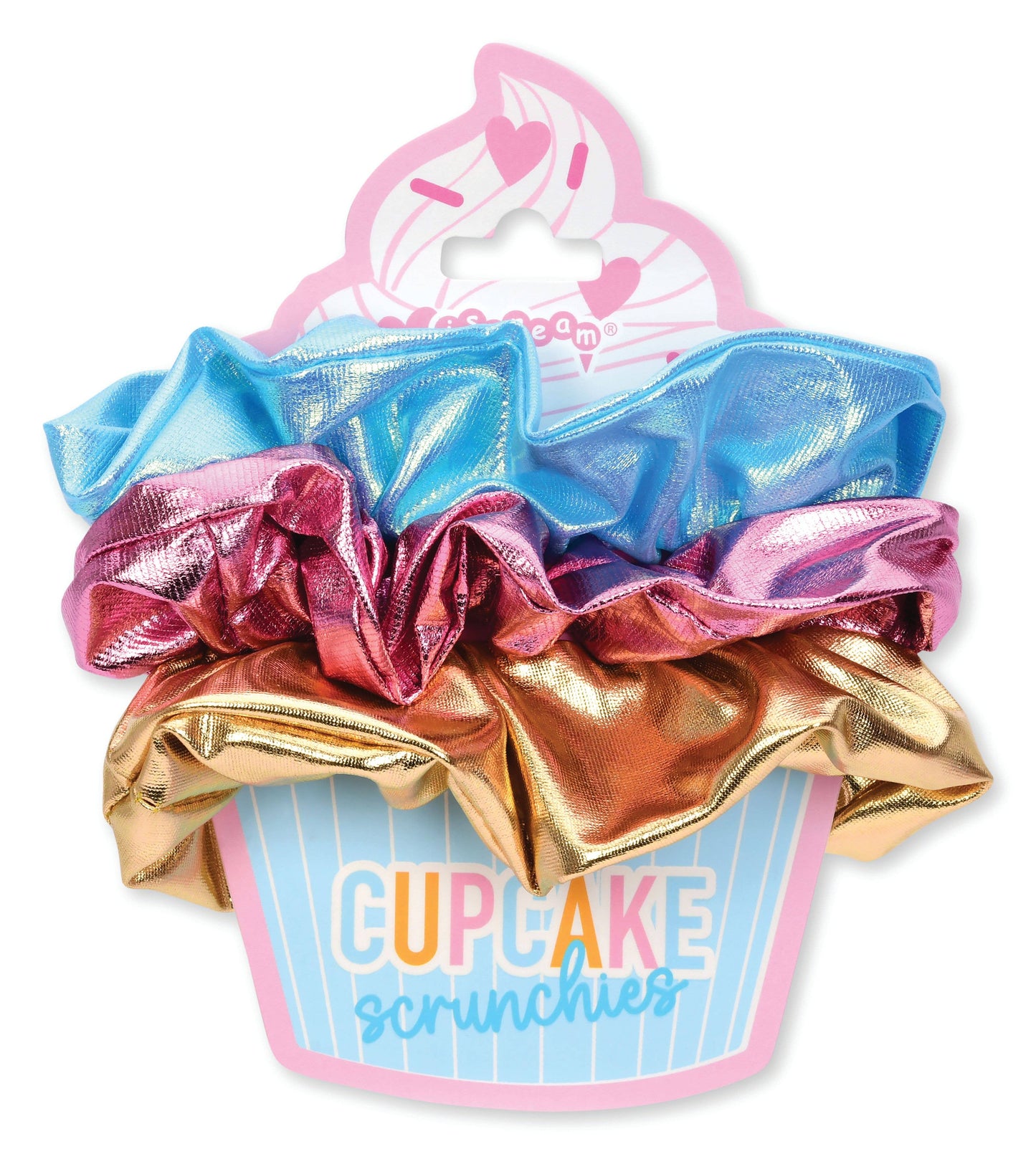 CUPCAKE SCRUNCHIE SET
