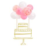 Meri Meri Ballon Cake Topper-The Cake Boutique