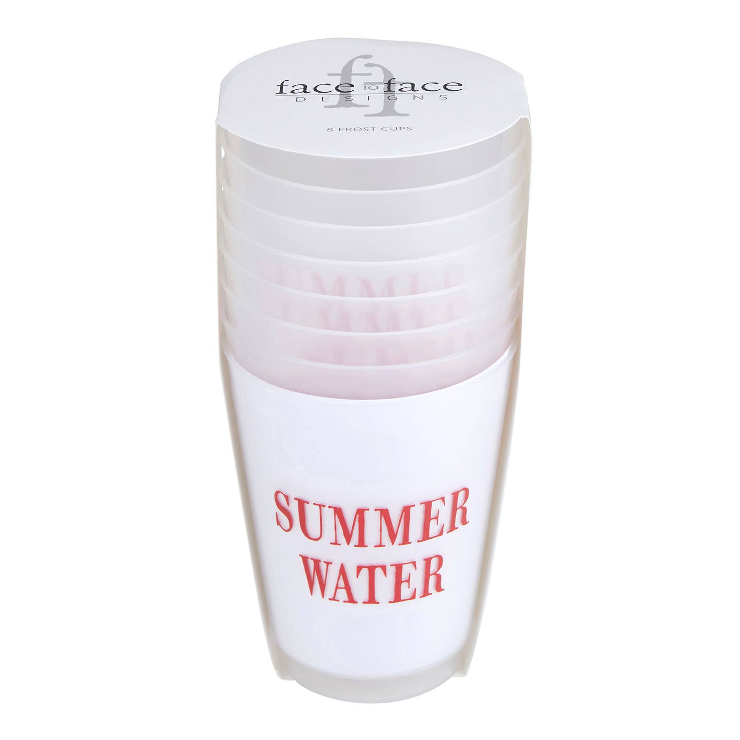 Face to Face Frost Flex Cups - Summer Water-The Cake Boutique