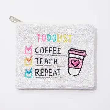 Beaded Coin Purse-The Cake Boutique