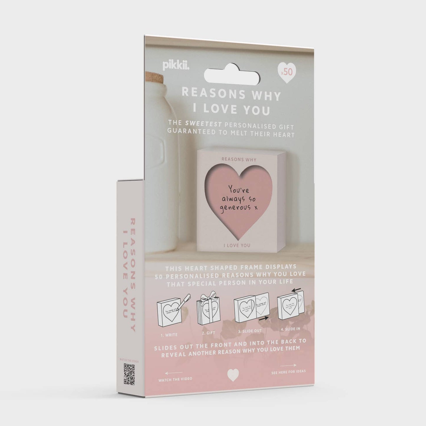 Reasons Why I Love You | Personalized Gift Box | Mothers Day