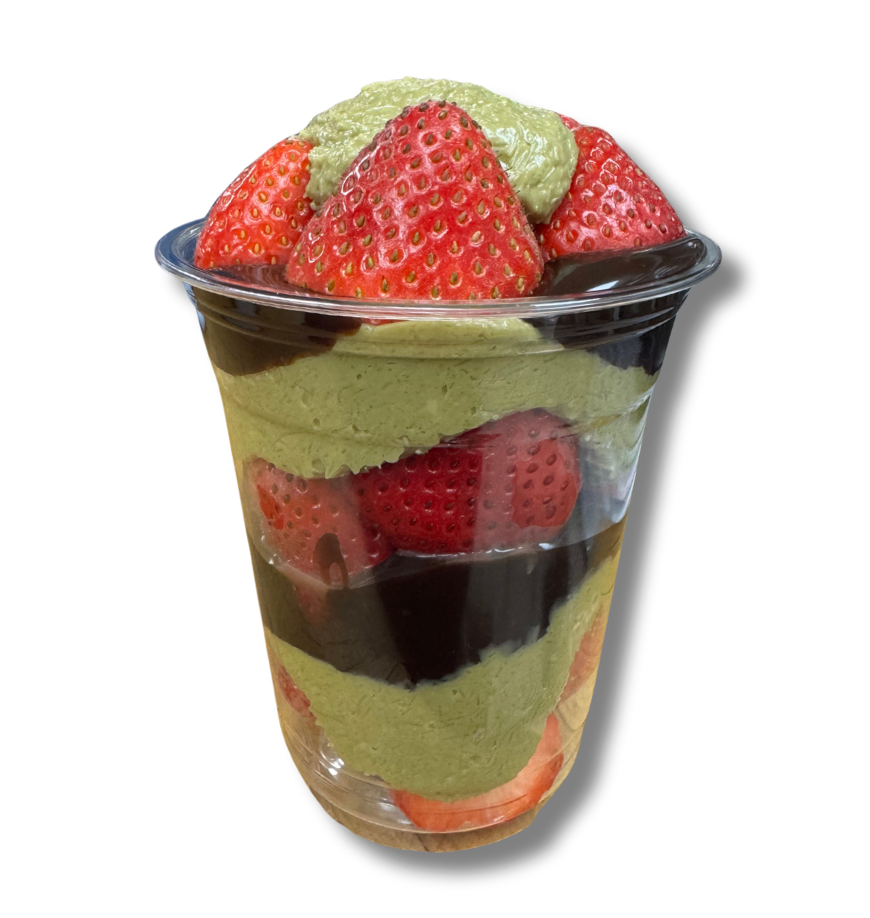 Strawberry Dubai Parfait Cups