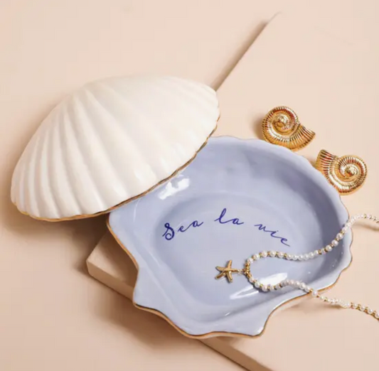 White Shell Trinket Dish