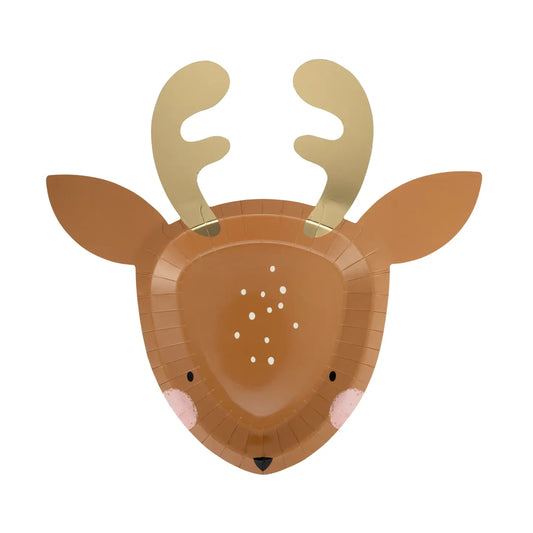 Reindeer Shaped 10" Plate