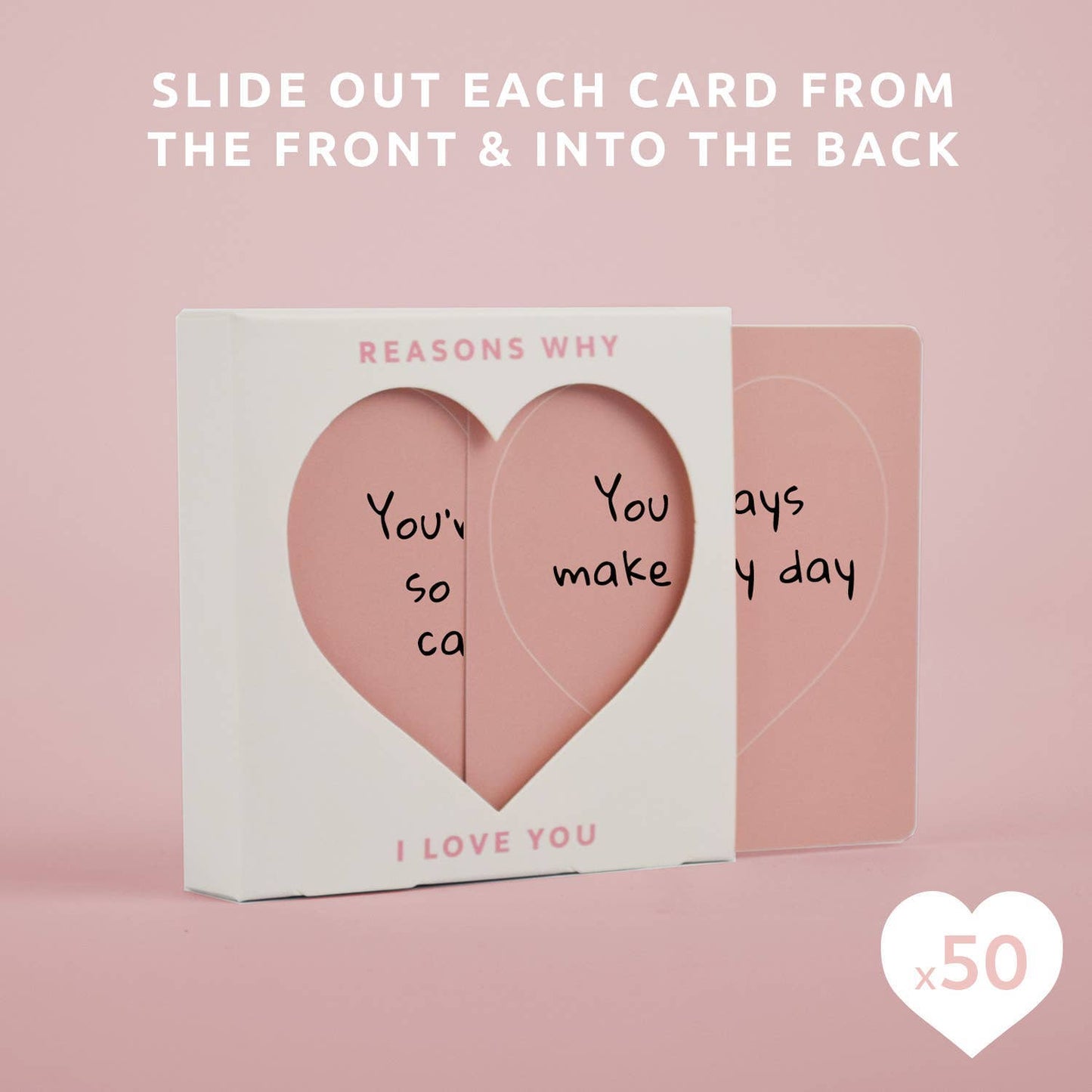 Reasons Why I Love You | Personalized Gift Box | Mothers Day