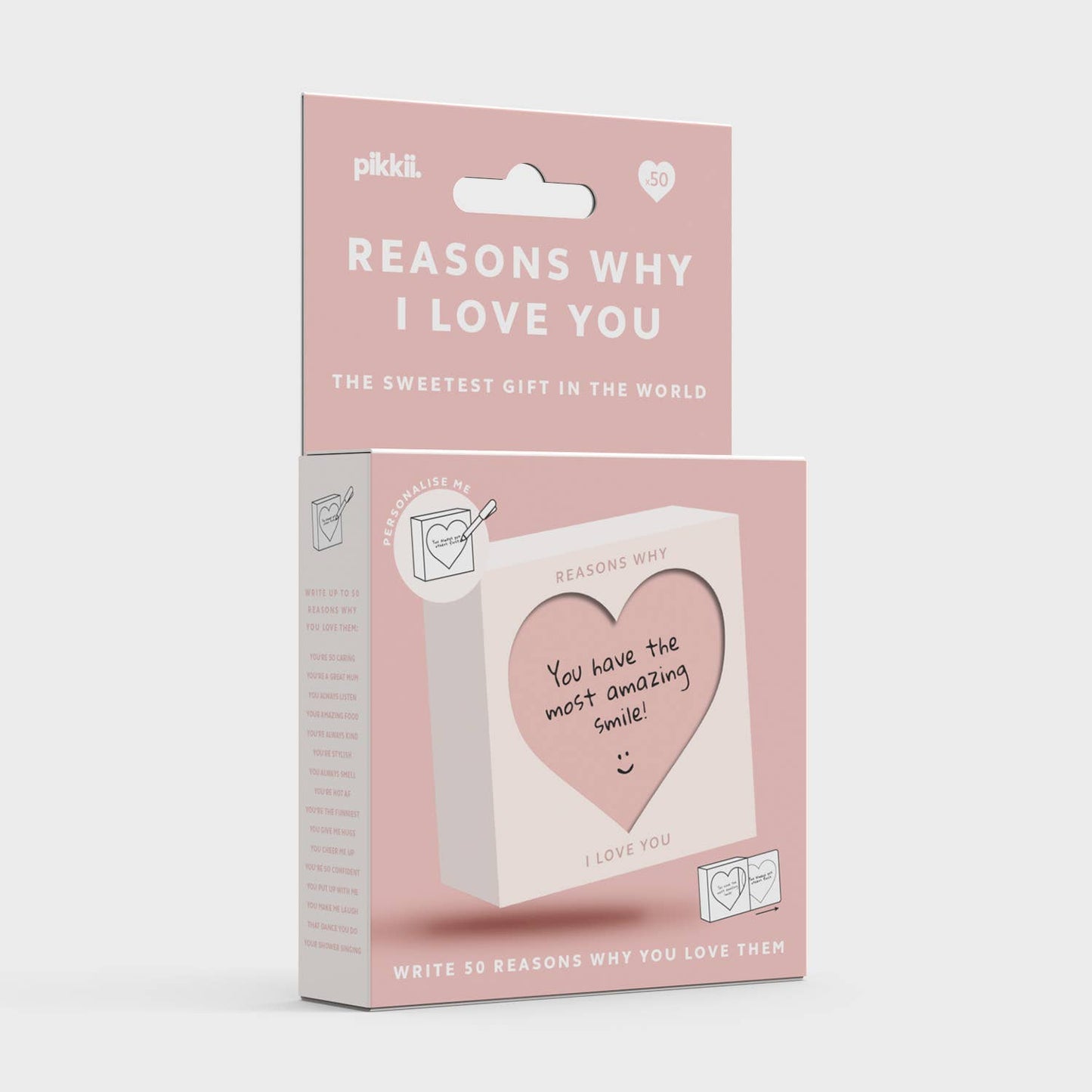 Reasons Why I Love You | Personalized Gift Box | Mothers Day