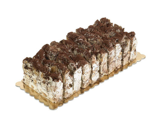 Tiramisu soft nougat 150g 12 slices Tray-The Cake Boutique