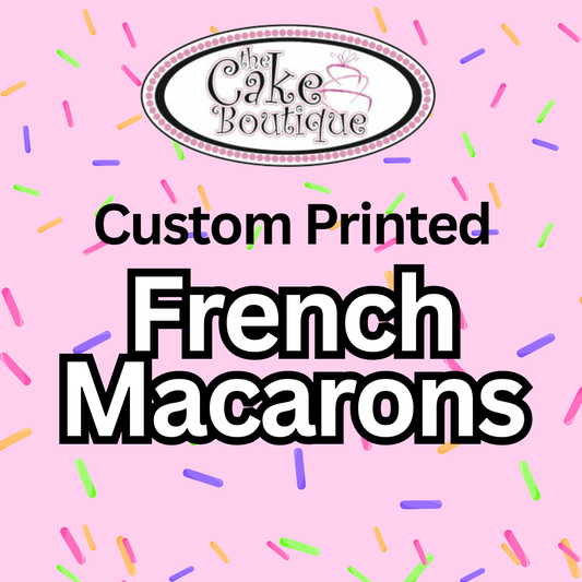 Custom Printed French Macarons