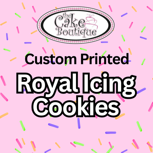 Custom Printed Royal Icing Cookies (12)