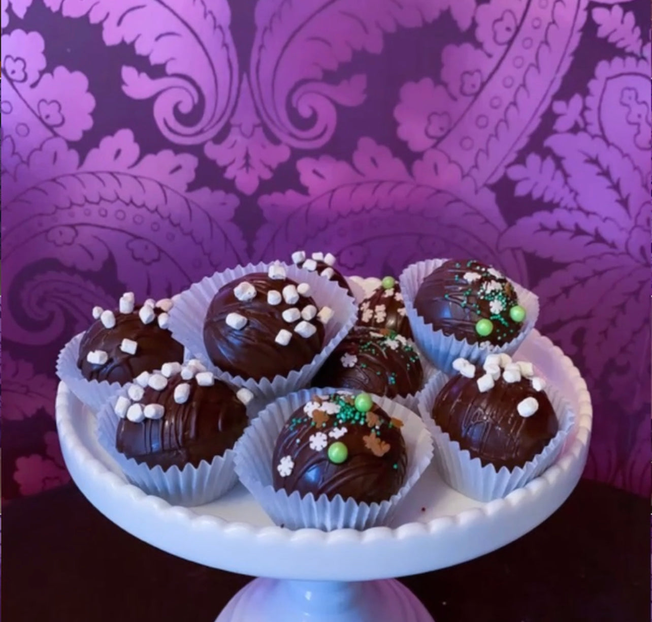 Hot Chocolate Bombs-The Cake Boutique