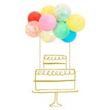 Meri Meri Ballon Cake Topper-The Cake Boutique